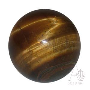 œil du tigre boule sphère