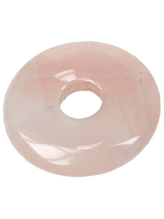 Quartz rose donut 3 cm