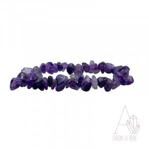 amethyste bracelet baroque