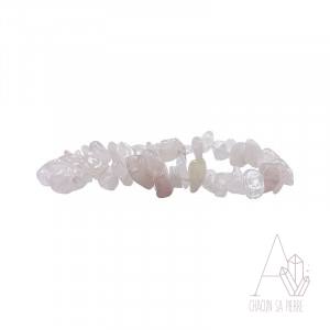 quartz rose bracelet baroque