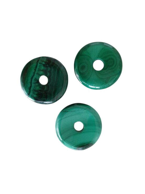 Malachite donut 3cm