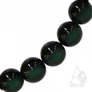 collier obsidienne oeil céleste