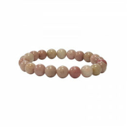 Rhodonite bracelet boules 6mm