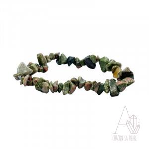 unakite bracelet baroque