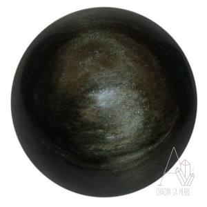 obsidienne œil céleste sphère