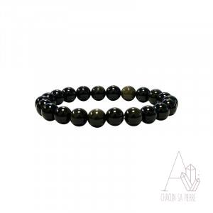 obsidienne bracelet