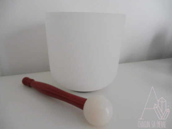 Bol chantant cristal fleur de vie 25 cm - Equit Zen