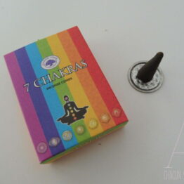 encens cônes 7 chakras