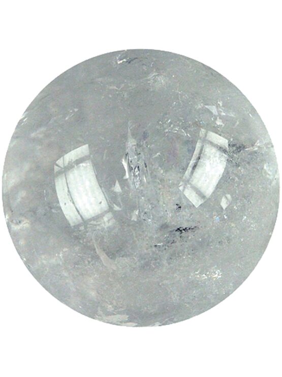 Cristal de roche boule 4cm