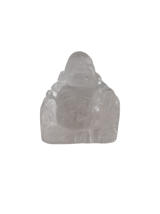 Cristal de roche Bouddha