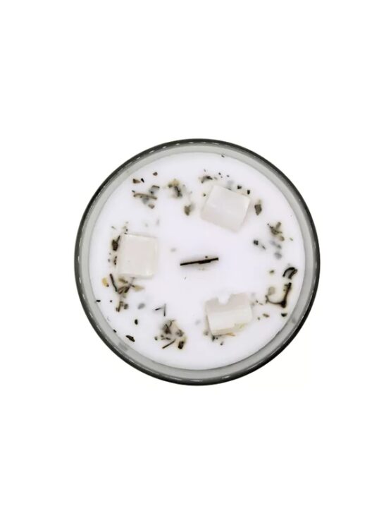Bougie sauge blanche et Sélénite – Image 2
