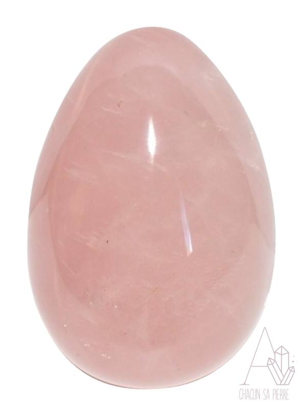 quartz rose œuf