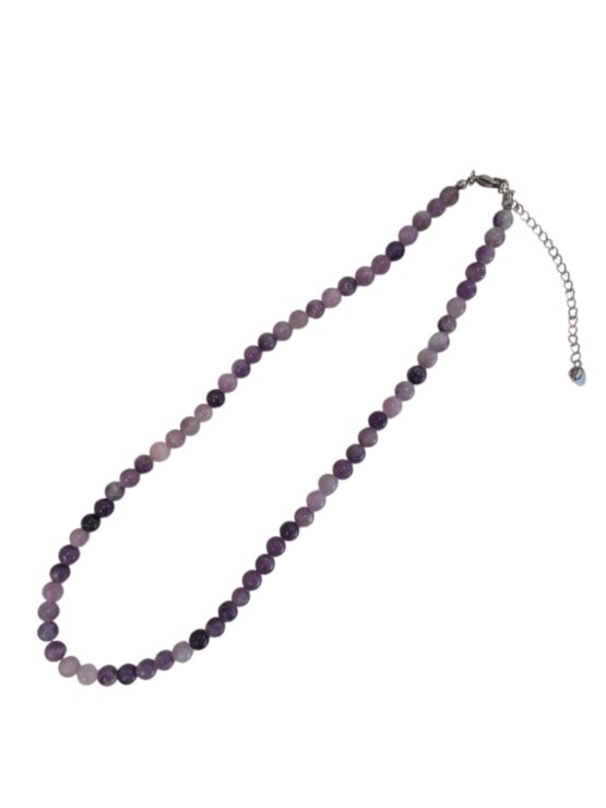Lépidolite collier