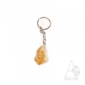 citrine porte-clé
