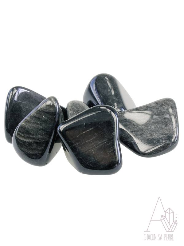 obsidienne argentée
