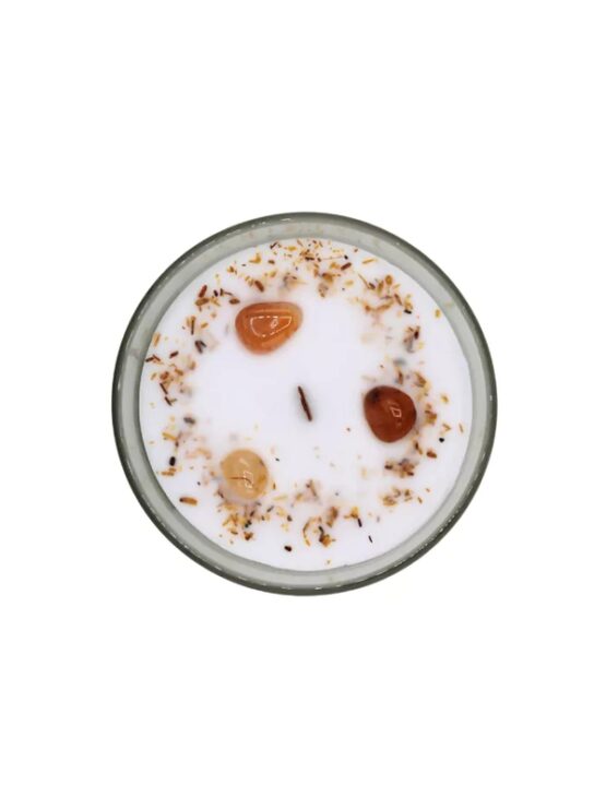 Bougie Palo Santo et Cornaline – Image 2