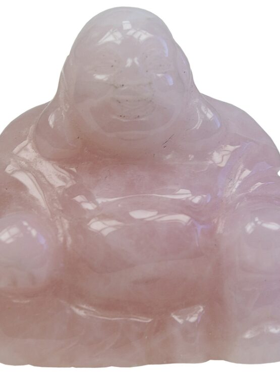 Quartz rose bouddha