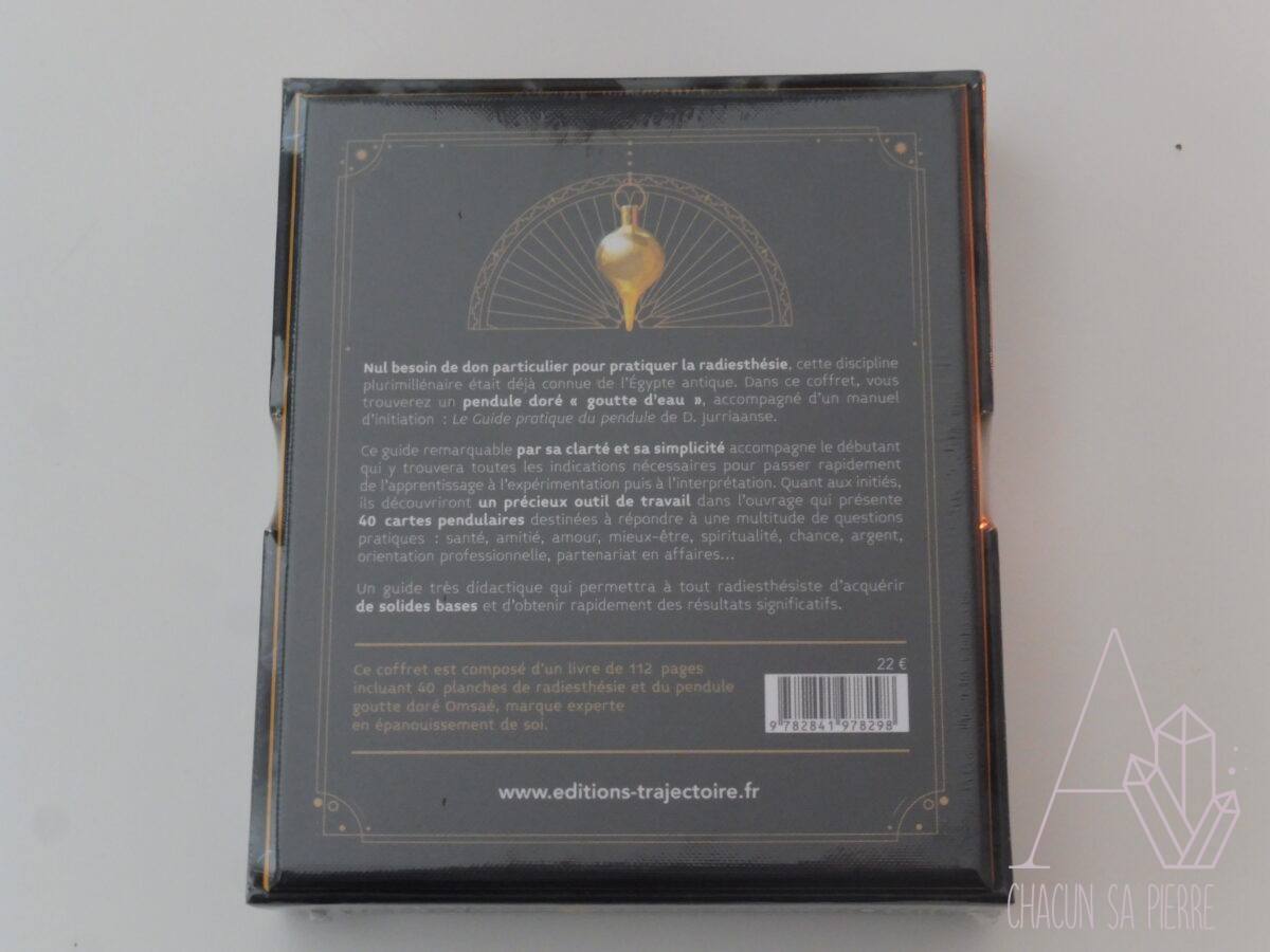 Le Coffret : Le guide pratique du pendule - Achat / Vente pendule  divinatoire Le Coffret : Le guide prati 