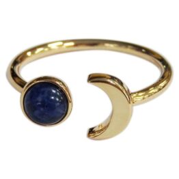 Bague Sodalite lune