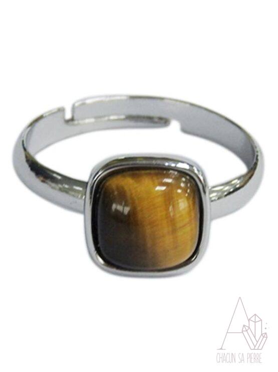Oeil du tigre bague