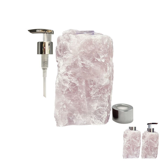 Distributeur de savon Quartz rose