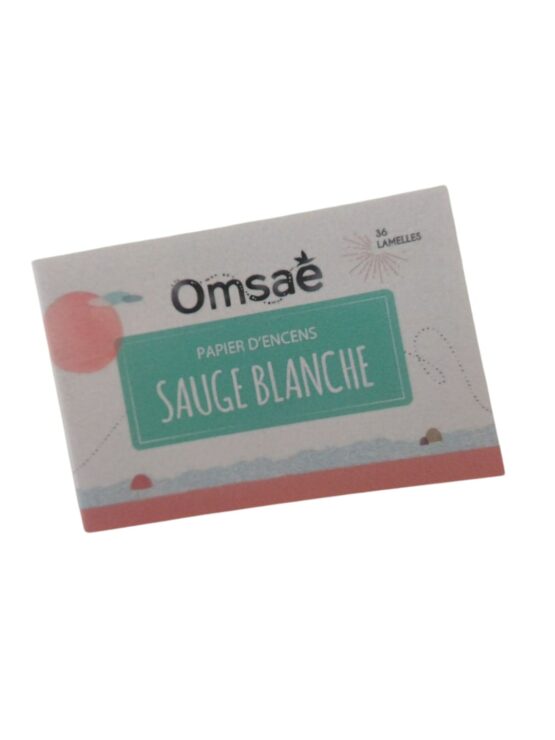 Papier d'encens Sauge blanche