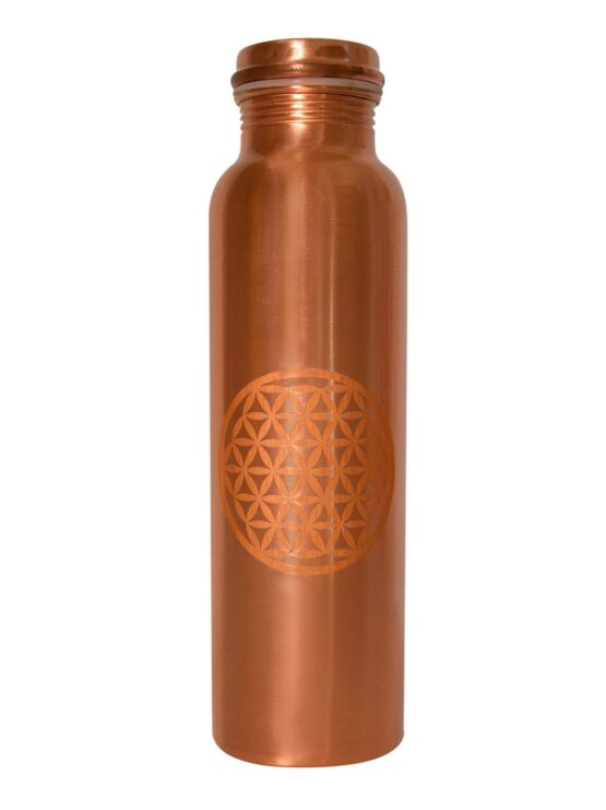 Cuivre gourde 1l