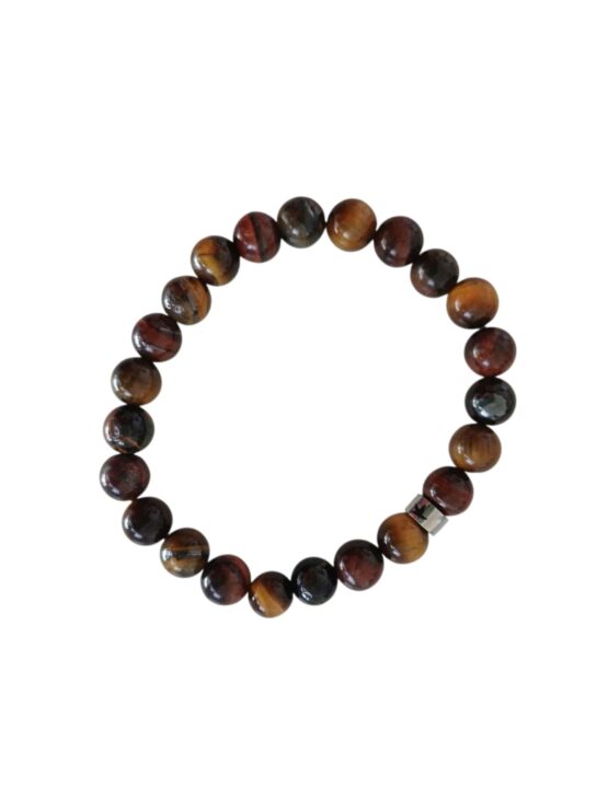 Œil du tigre/faucon/taureau bracelet boules 8mm