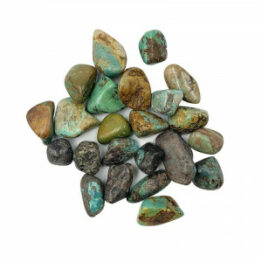 Turquoise roulée