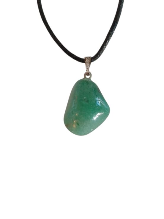 Aventurine pendentif pierre roulée
