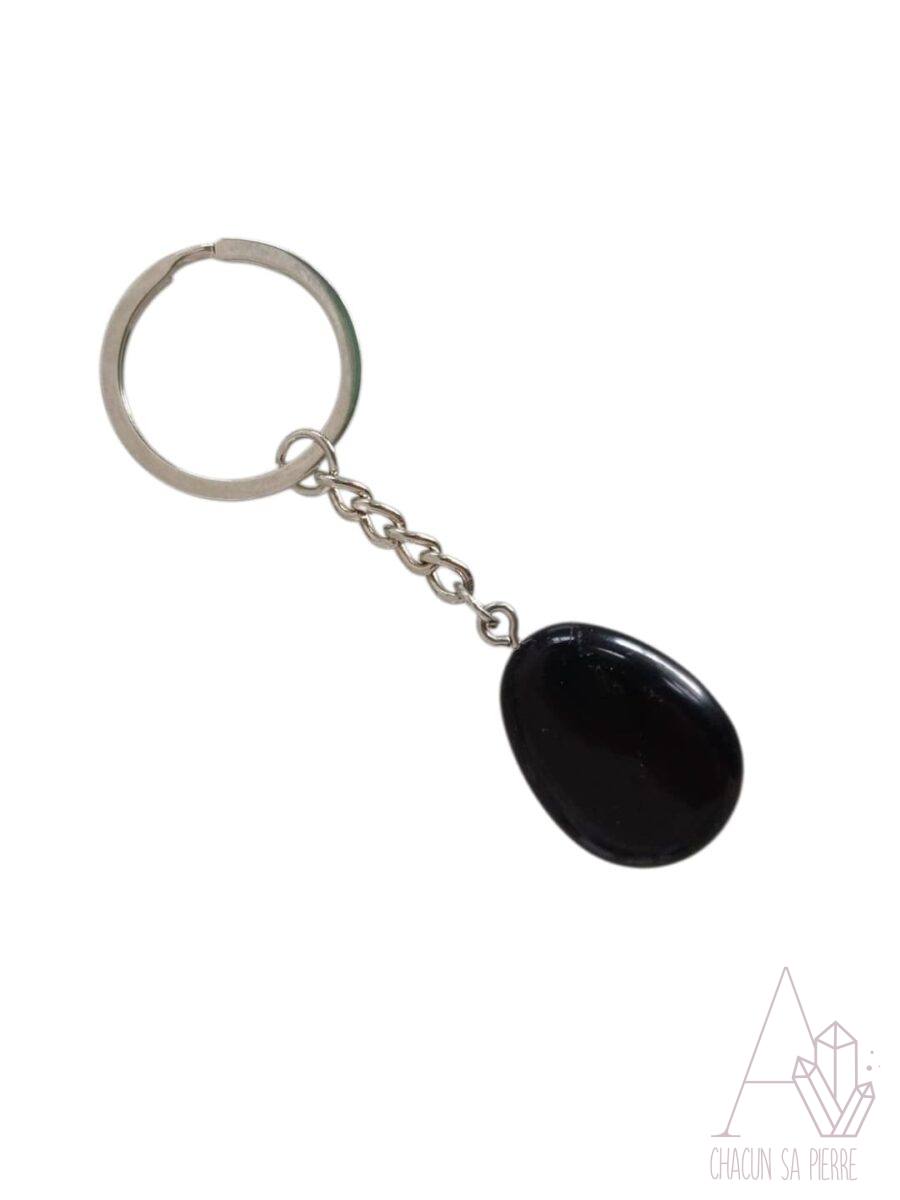obsidienne porte-clé