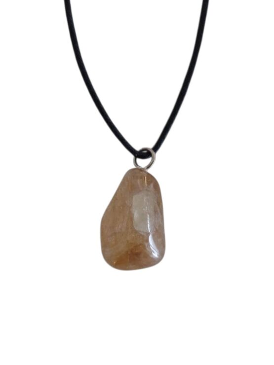 Citrine naturelle pendentif