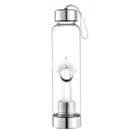 Bouteille avec Cristal de roche